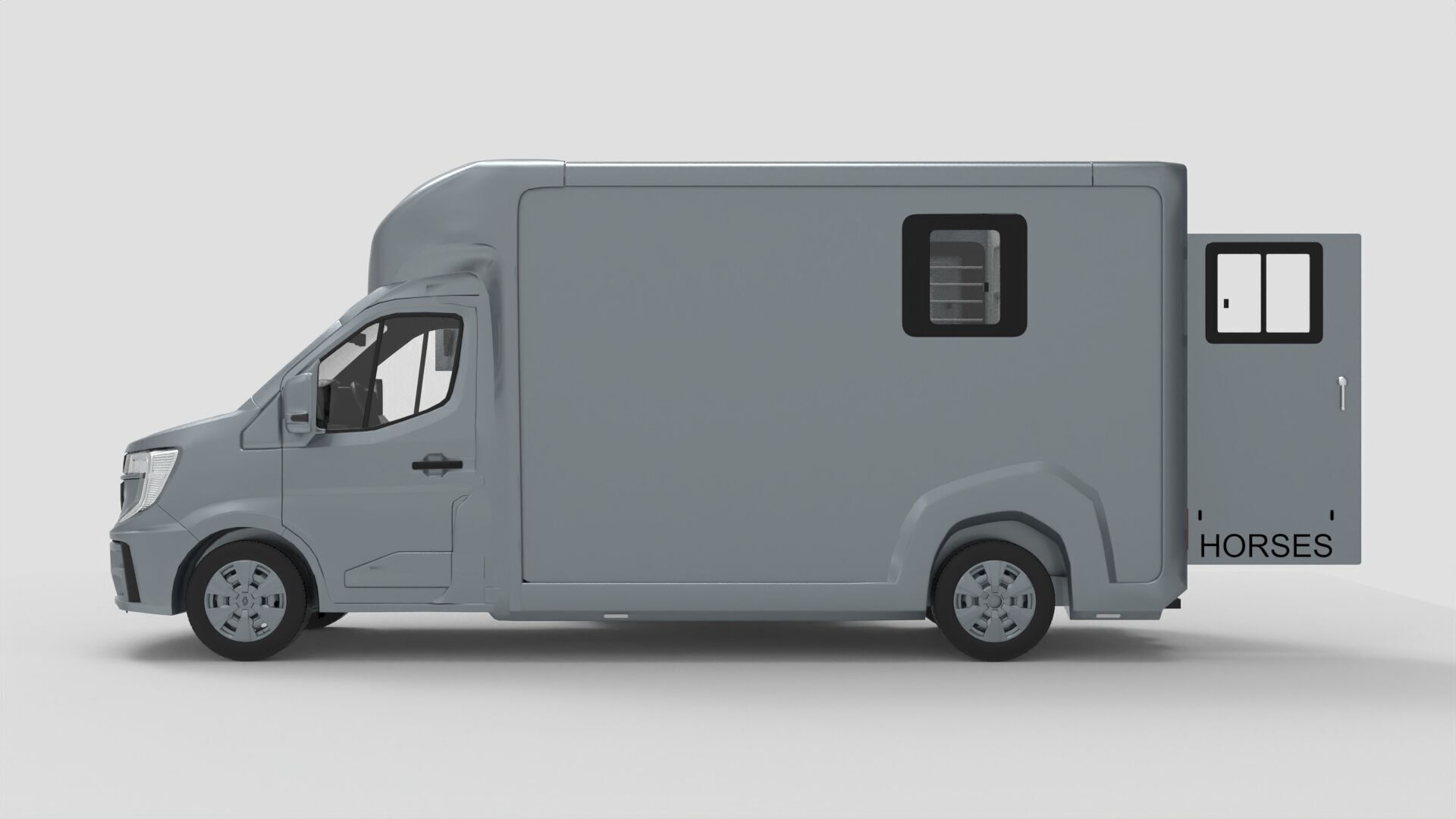 STX 2 Horse Renault Master Van 2025 Interior 3ds max sketchup 3D model_5
