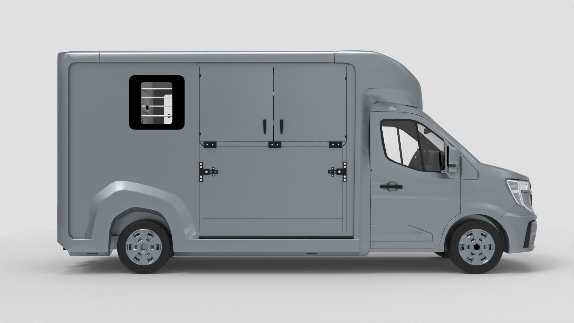 STX 2 Horse Renault Master Van 2025 Interior 3ds max sketchup 3D model_9