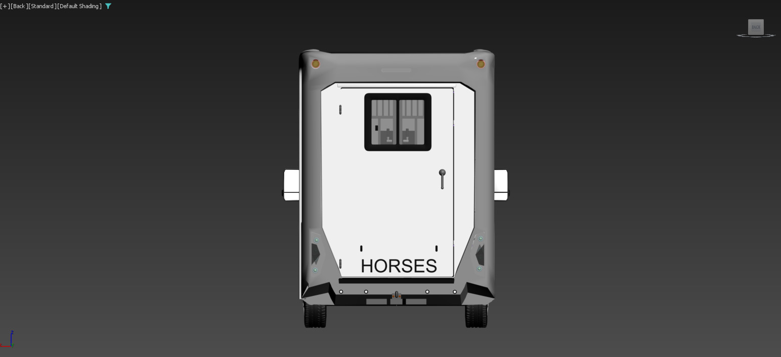 STX 2 Horse Renault Master Van 2025 Interior 3ds max sketchup 3D model_13