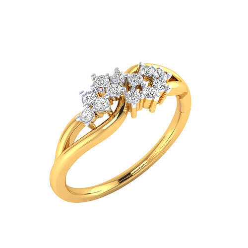 Women Ring Render 3dm STL MTL SLC JCD OBJ FBX Details 3D print model