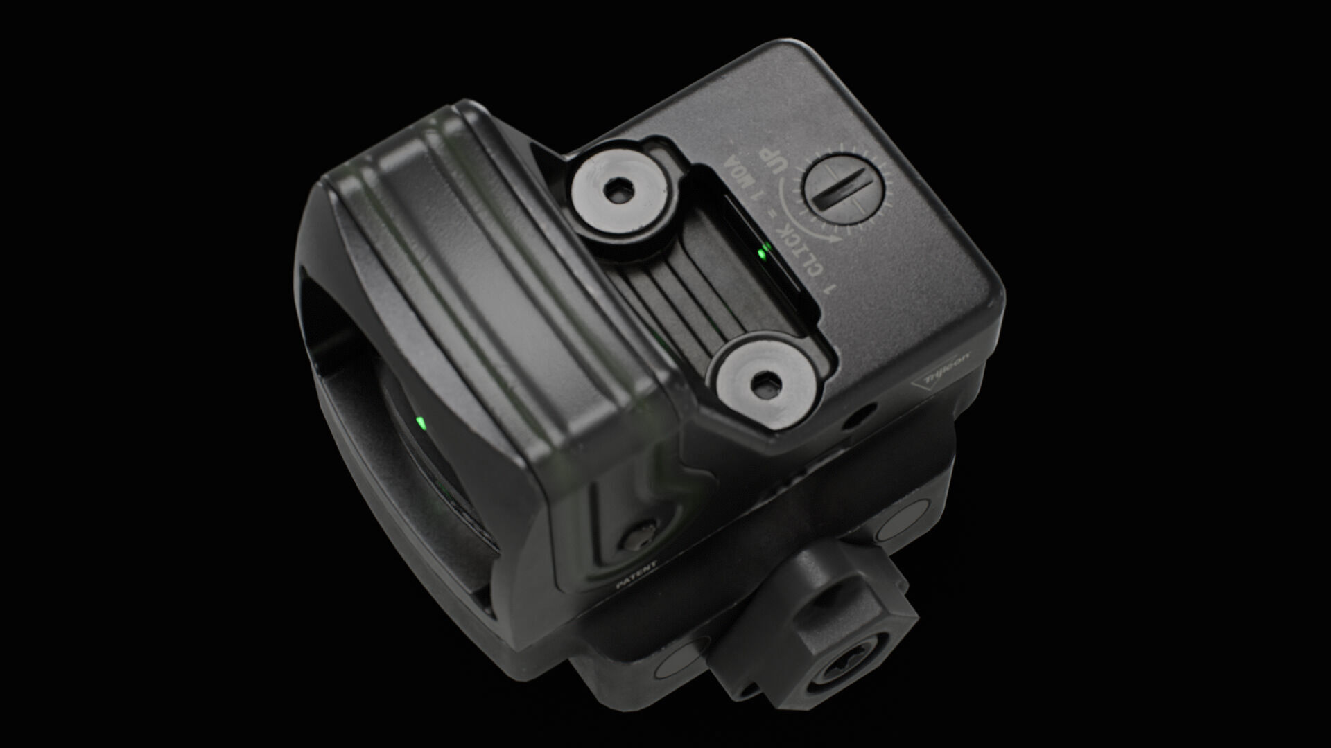 Trijicon RMR Dual Illuminated and 45 Degree Mount Low-poly 3D model_6