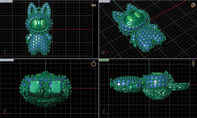 Labubu 3D print model