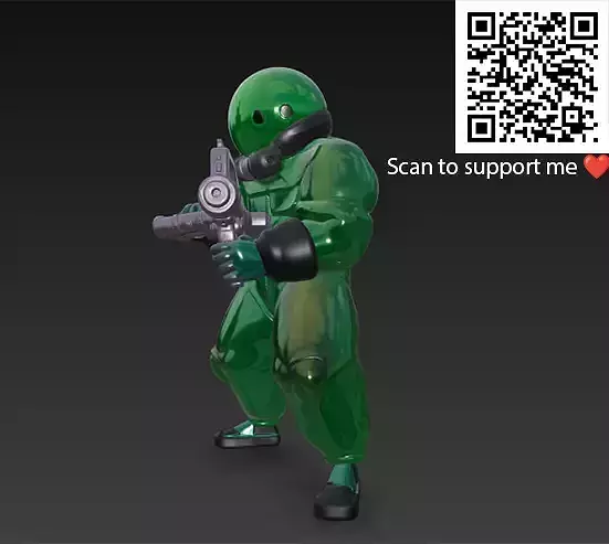 Viscous from Deadlock 3D model