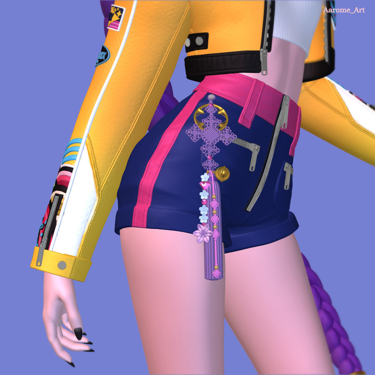 Rumi KPop Demon Hunters 3D print model_12