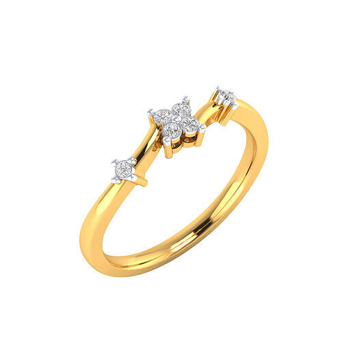 Women Ring Render 3dm STL MTL OBJ FBX Details 3D print model