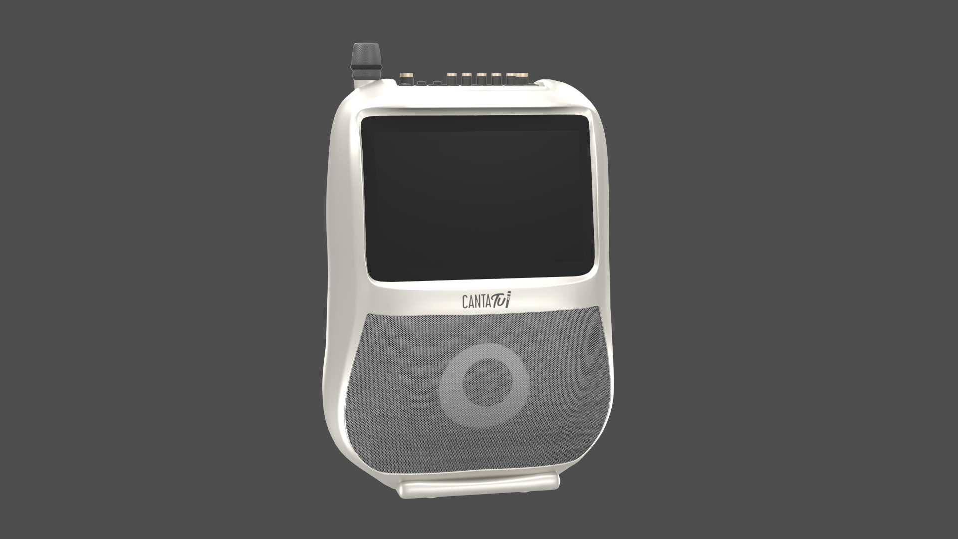 Sing Your Karaoke Audio Speaker 3D Model 3D model_11