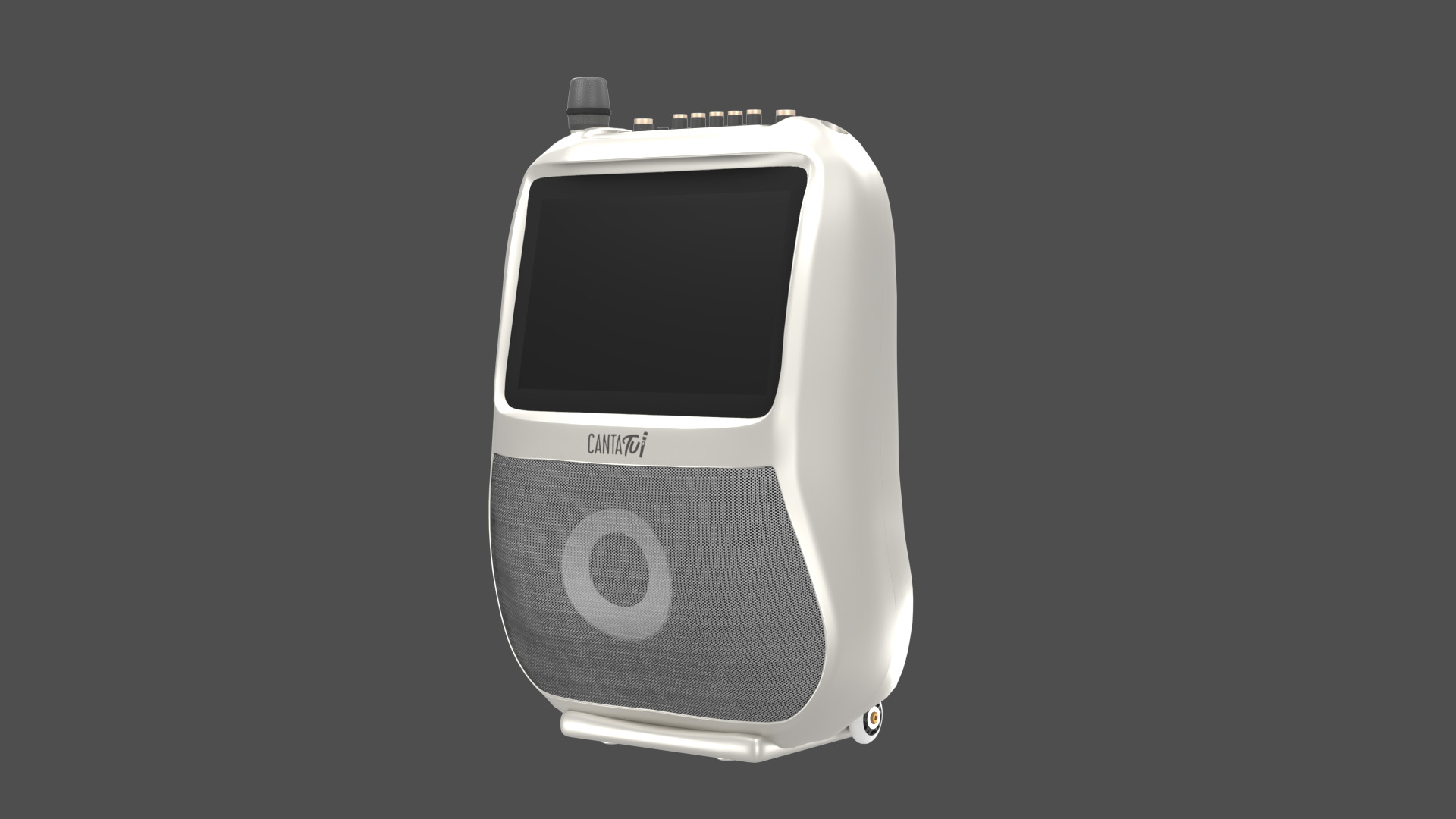 Sing Your Karaoke Audio Speaker 3D Model 3D model_17