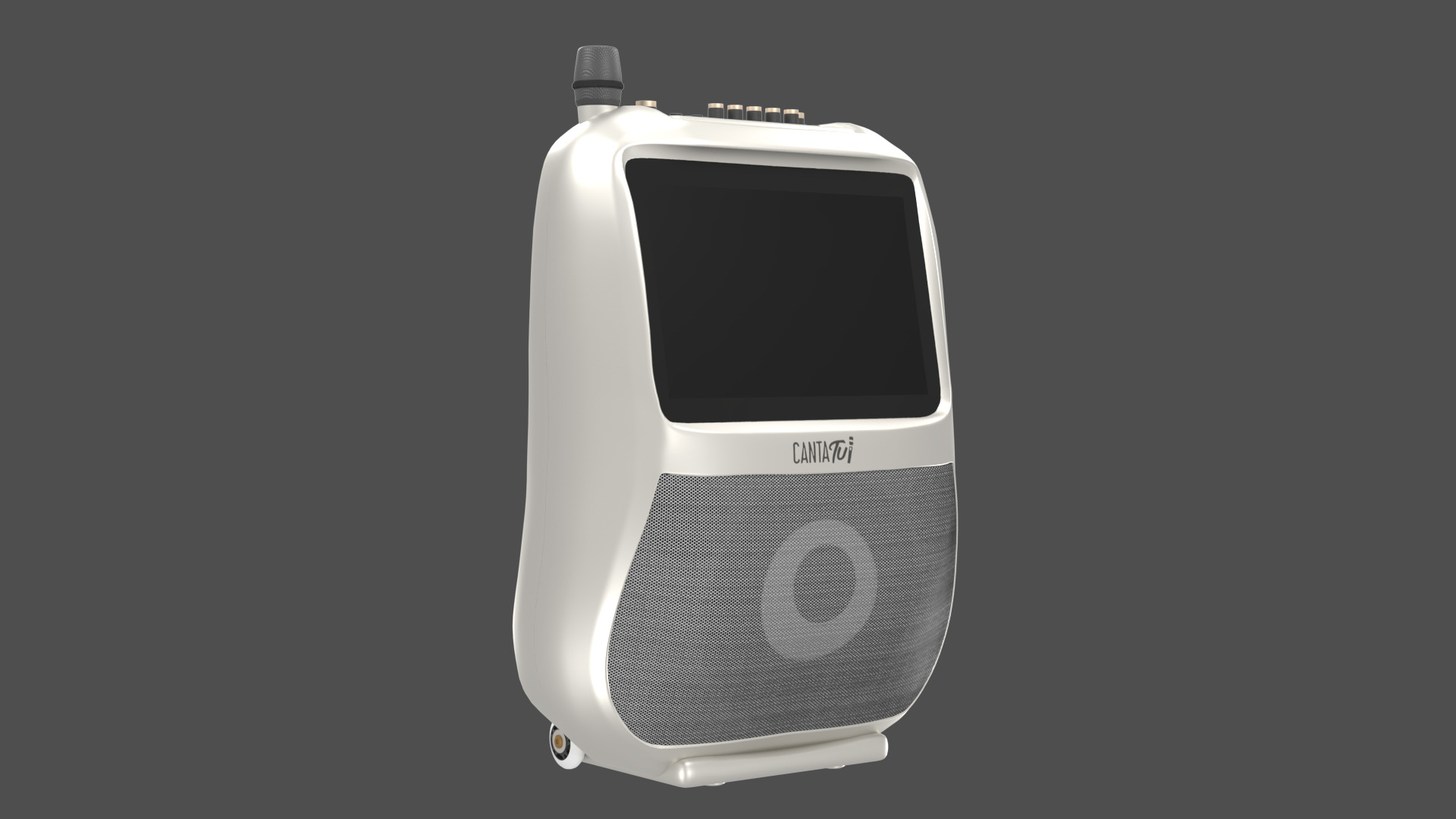 Sing Your Karaoke Audio Speaker 3D Model 3D model_14