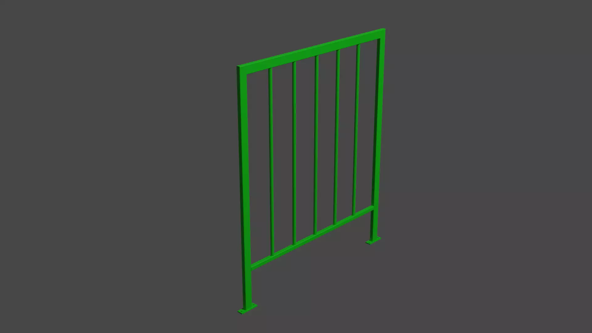 Wire fence  003  3D Model Free 3D model_0