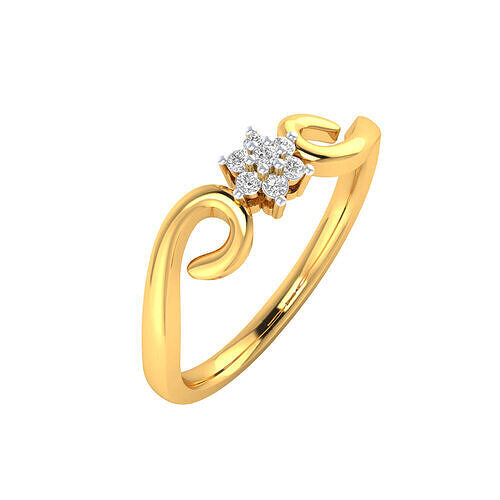 Women Ring Render 3dm STL MTL SLC JCD OBJ FBX Details 3D print model