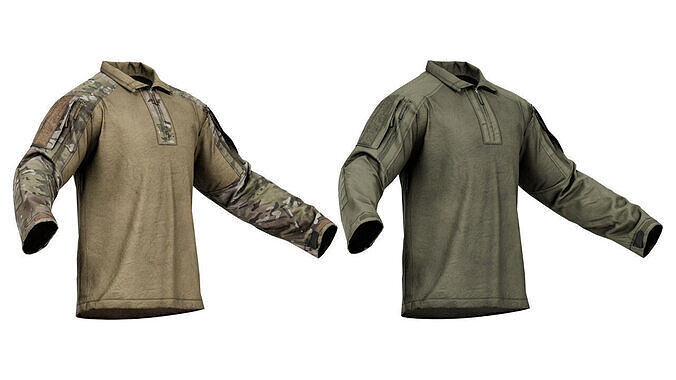 CRYE PRECISION G3 ALL WEATHER COMBAT SHIRT Low-poly 3D model
