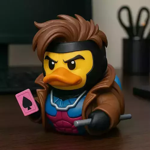 Rubber Duck - Gambit marvel - 3D print 3D print model