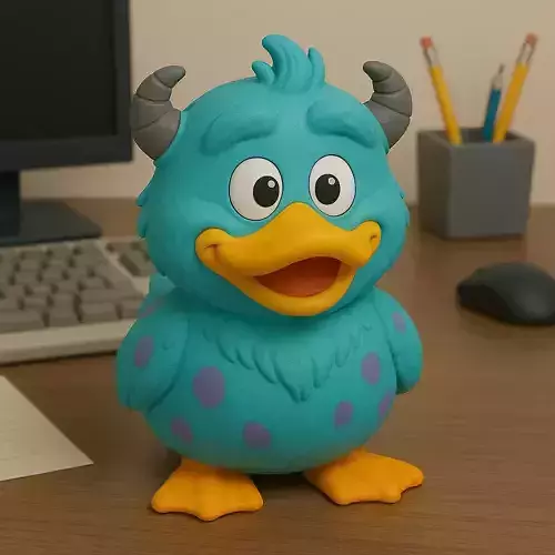 Rubber Duck - James P Sullivan model- 3d print