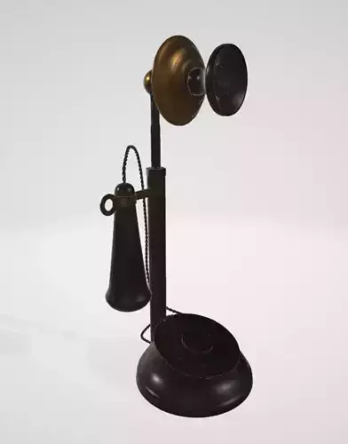 Aspire Graham Metal Telephone Black