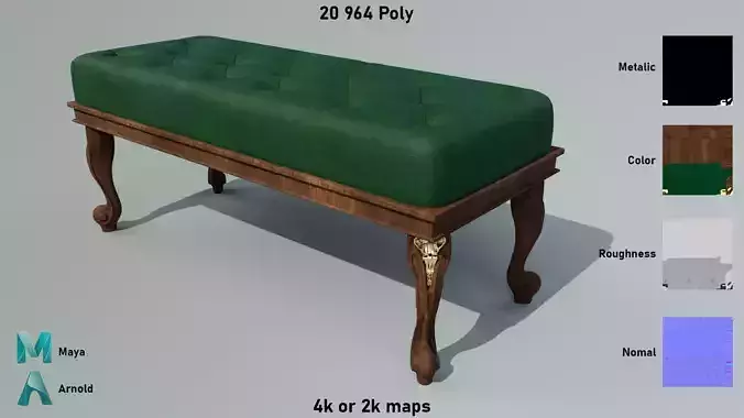 Ancient Sofa Bench