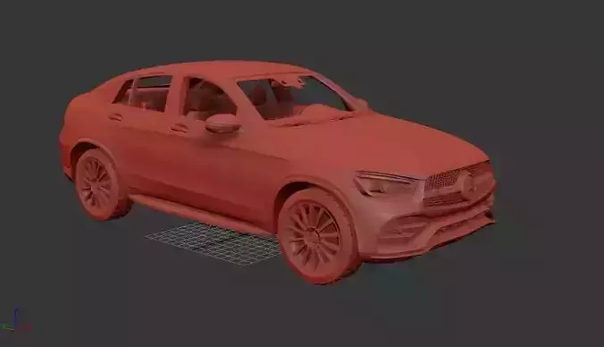 Mercedes Benz GLC class Mk1f C253 coupe AMG Line 2019