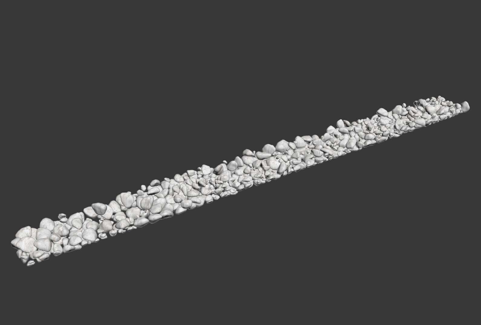 Waterfall Panel Interior Decoration 3D model_2