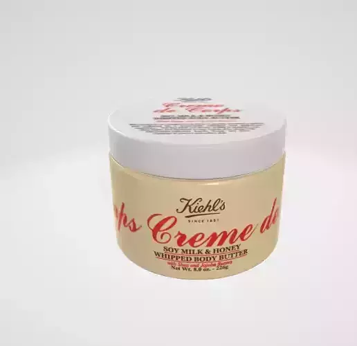 Creme de Corps Soy Milk  Honey Whipped Body Butter 3D model