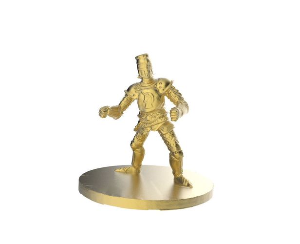 Knight Statue Scanned 3D print model