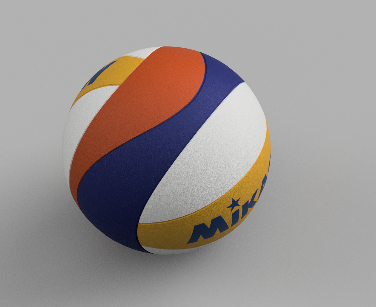 MIKASA BV550C beach volleyball 3D print model_1
