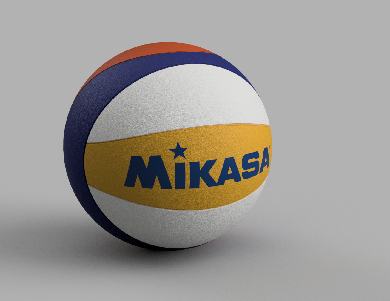 MIKASA BV550C beach volleyball 3D print model_0