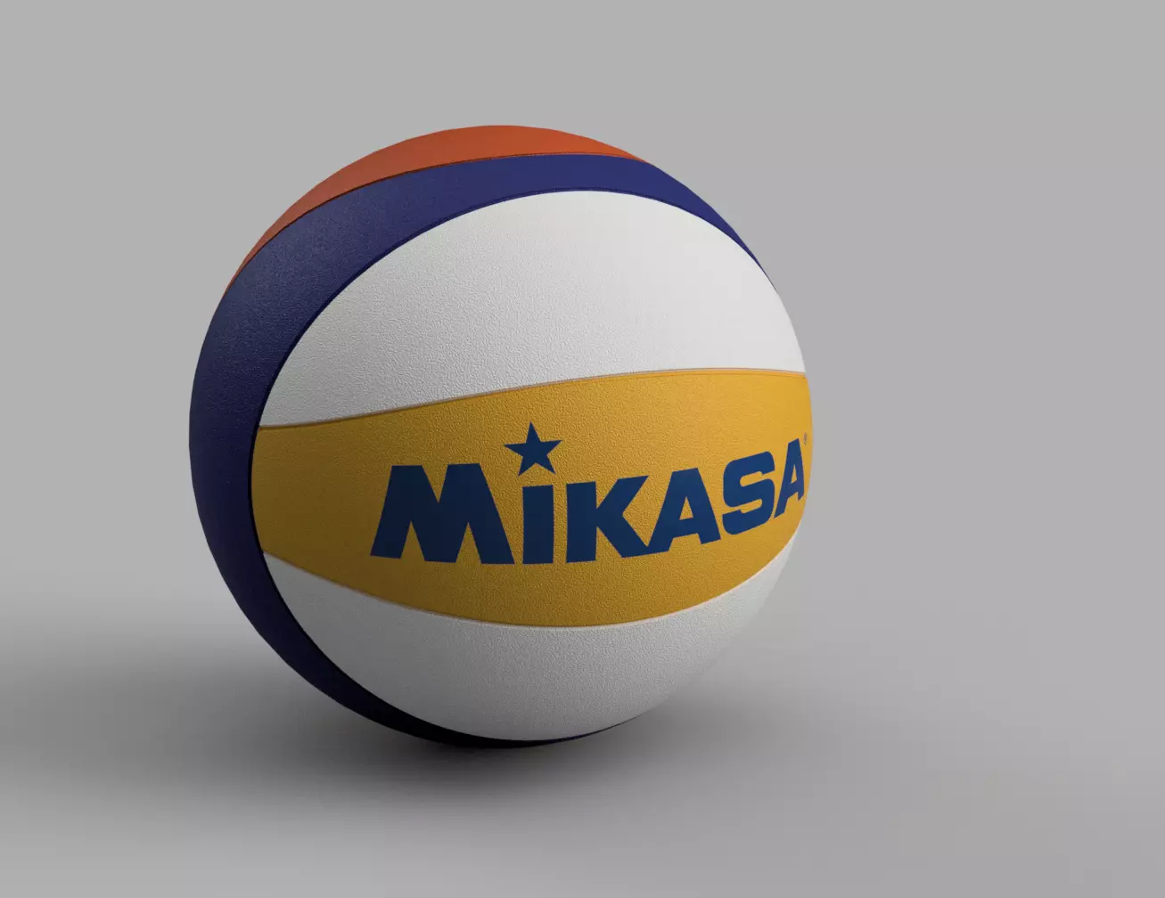 MIKASA BV550C beach volleyball 3D print model_0