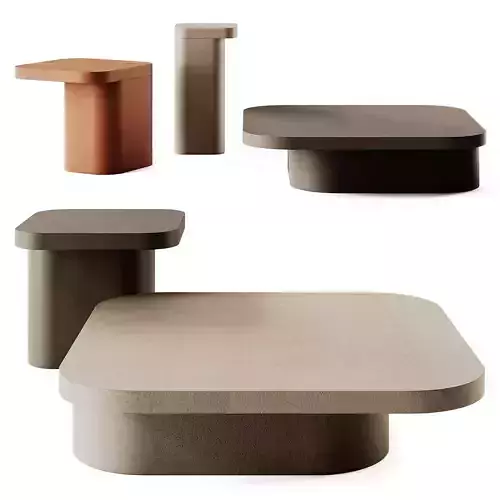 Kublo Coffee Tables by Desiree divani 3D model