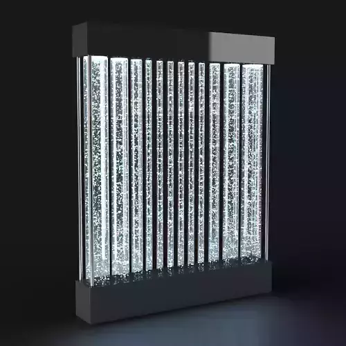 Water Bubble Tubes - Freestanding Decorative Panel