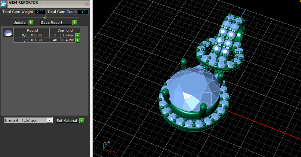 Pendant Model 7737 3D print model_7