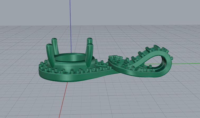 Pendant Model 7737 3D print model_3