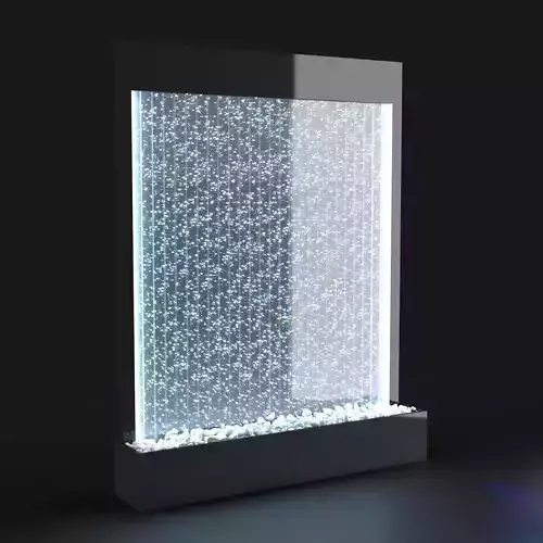 Freestanding Water Bubbles Panel