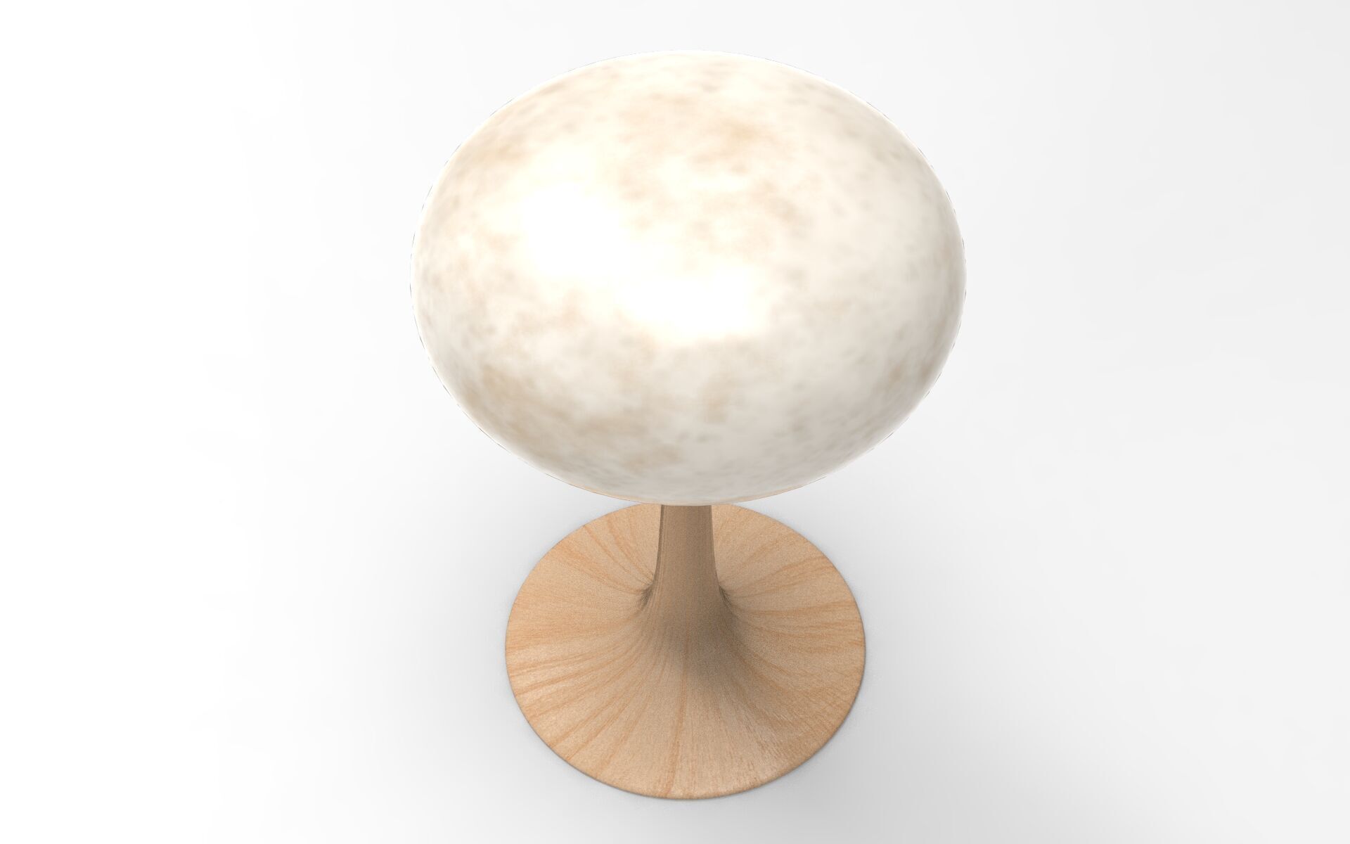 Puppa Table Lamp Low-poly 3D model_1