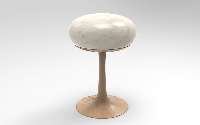 Puppa Table Lamp Low-poly 3D model