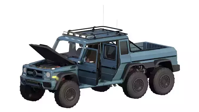 MERCEDES BRABUS 700 6X6 ROCKET