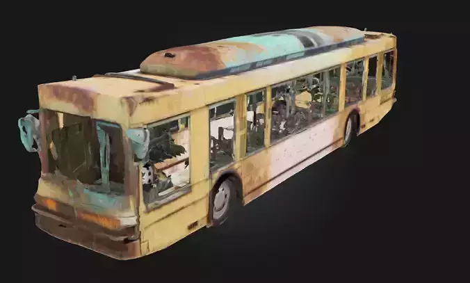 Rusting Relic  Abandoned Industrial Object