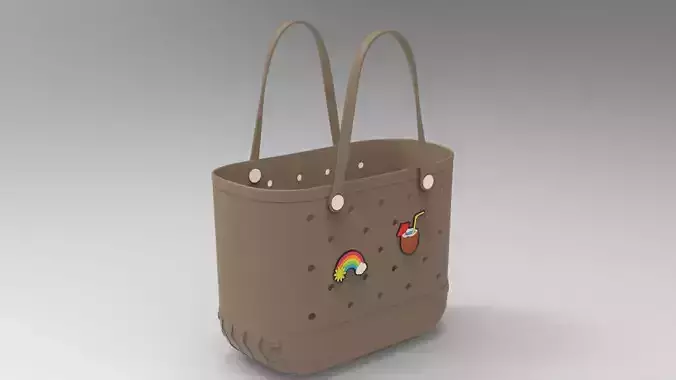 Highly Detailed Handbag Purse Model 044