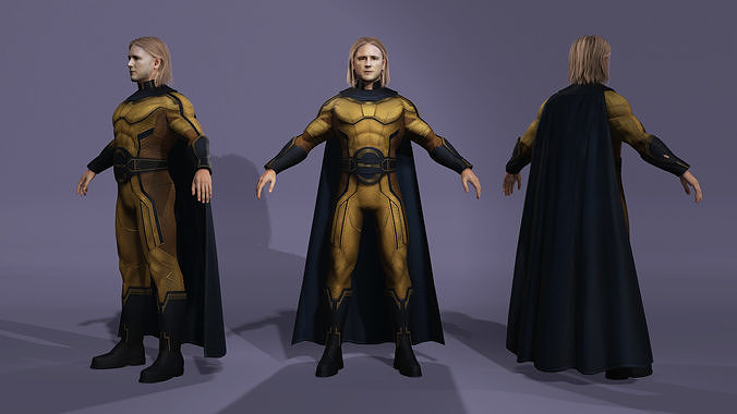 Sentinel look from Thunderbolts marvel 3D model