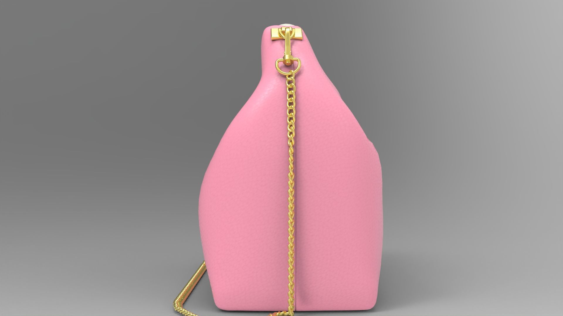 Highly Detailed Handbag Purse Model 039 Low-poly 3D model_7