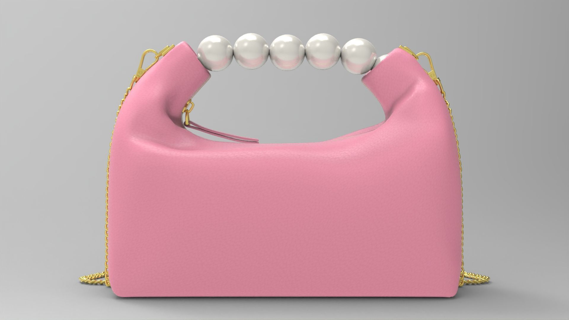 Highly Detailed Handbag Purse Model 039 Low-poly 3D model_4