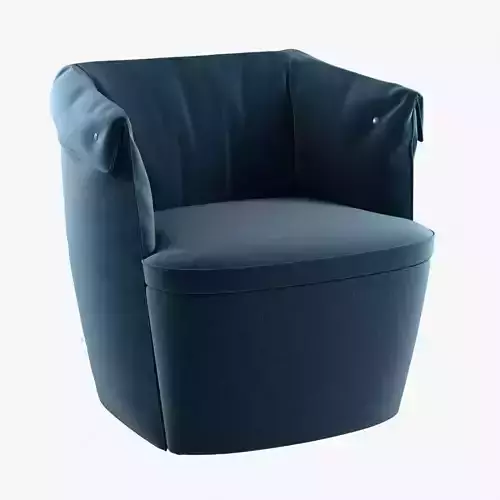 Overpass padded armchair di favaretto for b-line