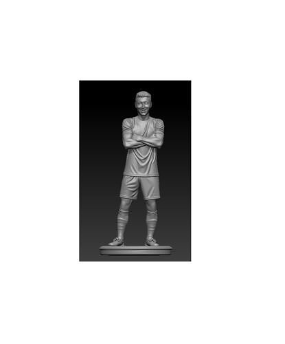 Robert Lewandowski Football Legend 3D Figurine  Printable STL 3D print model