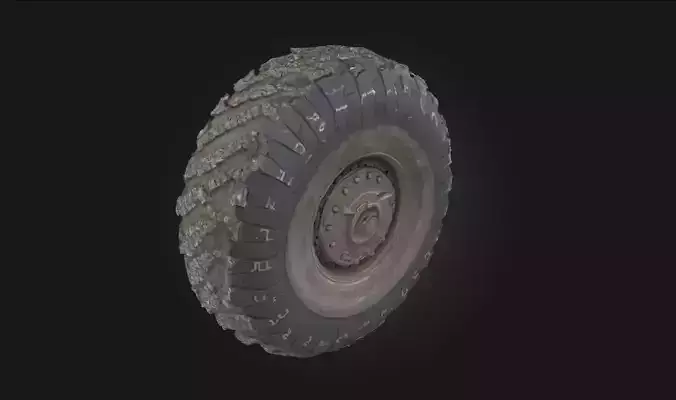 Off-Road Tire  Heavy Tread Wheel Model for Trucks