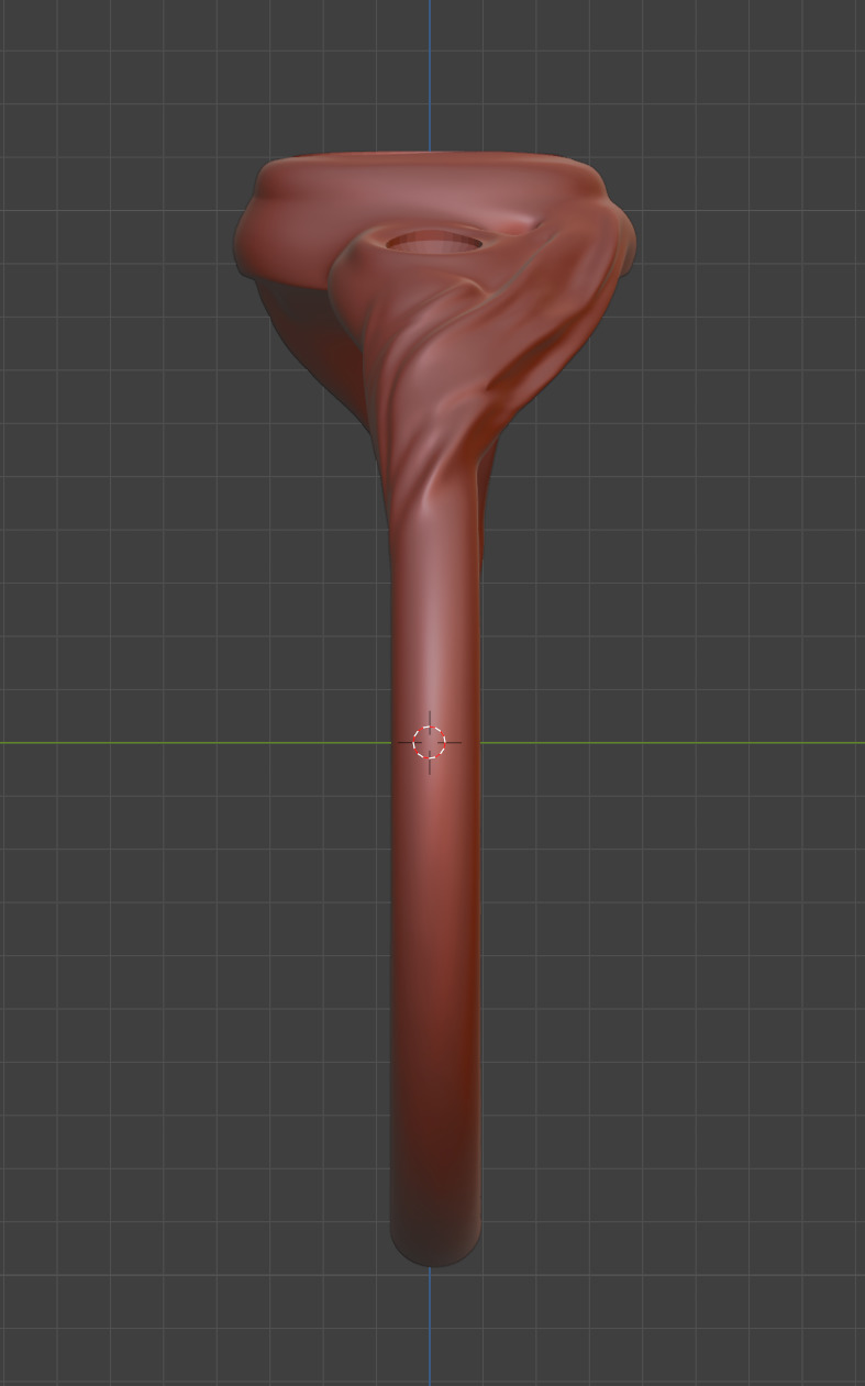 Ocean Whisper Ring - 3D Free print ready Free 3D print model Free 3D print model_6