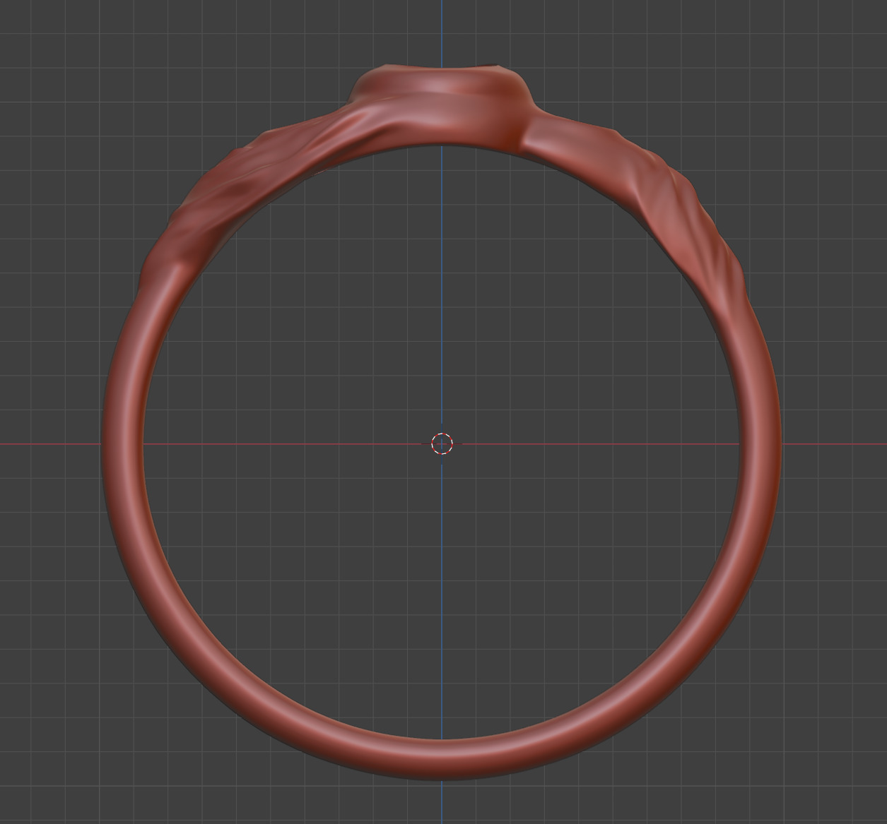 Ocean Whisper Ring - 3D Free print ready Free 3D print model Free 3D print model_5