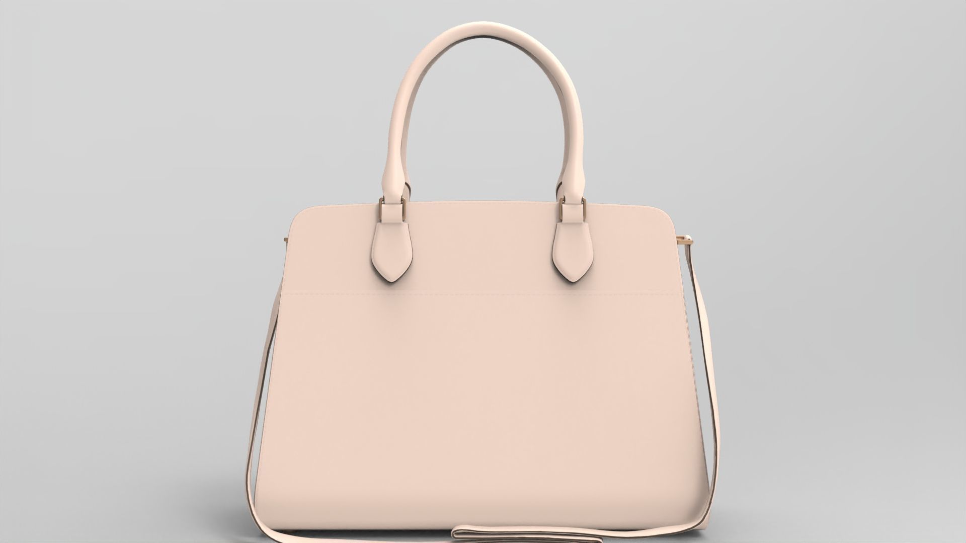 Highly Detailed Handbag Purse Model 033 Low-poly 3D model_8