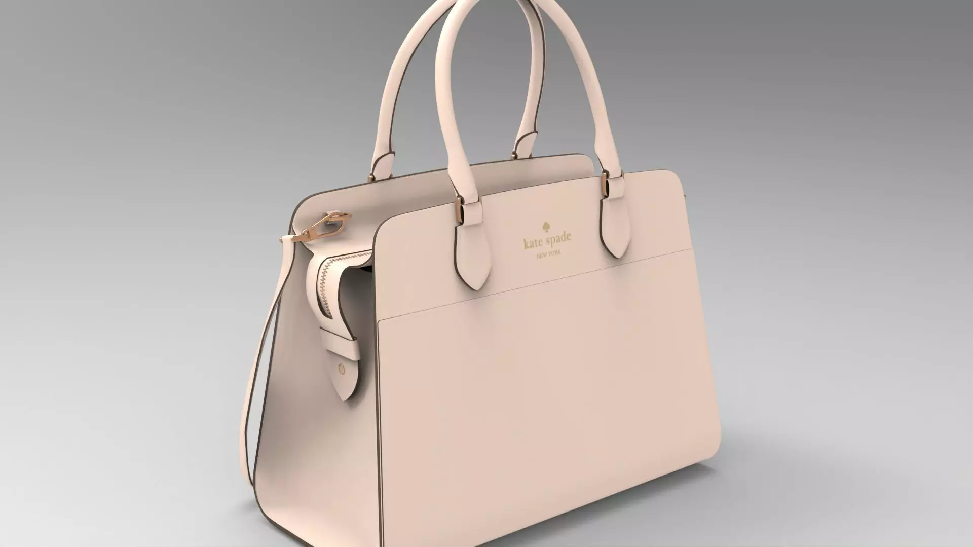 Highly Detailed Handbag Purse Model 033 Low-poly 3D model_0