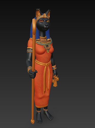 Bastet 3D print model