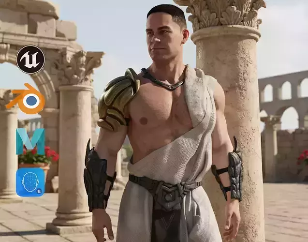 Gladiator Fighter Spartan Male Warrior Ancient Roman