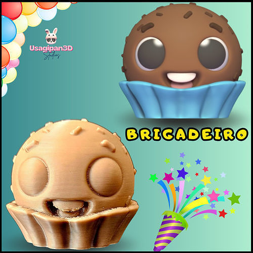 Brigadeiro 3D print model