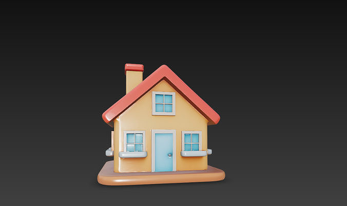 Mini House v1 3D print model